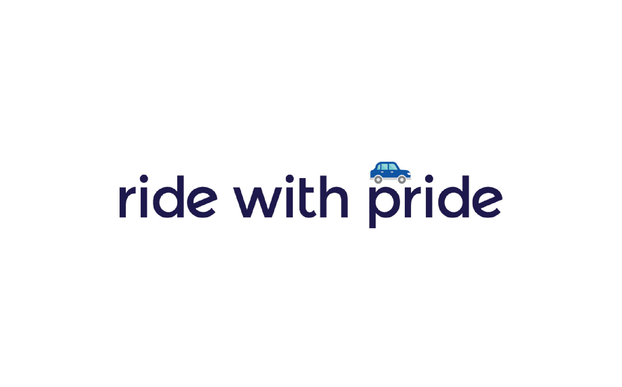 Full Color Ride with Pride Logo With Car